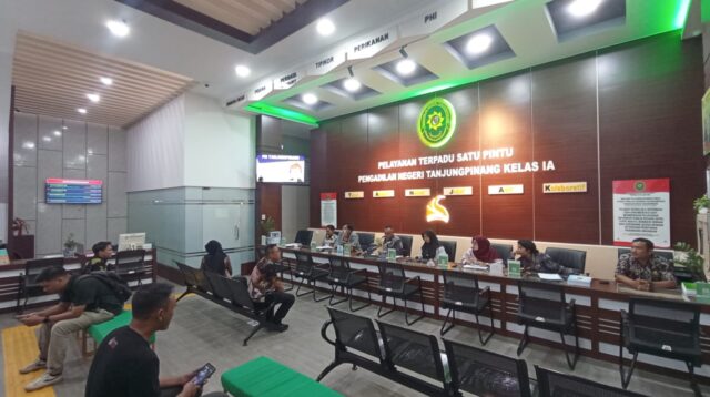 Layanan PN Tanjungpinang Makin Praktis, Urusan Hukum Bisa Lewat PTSP Tanpa Ribet