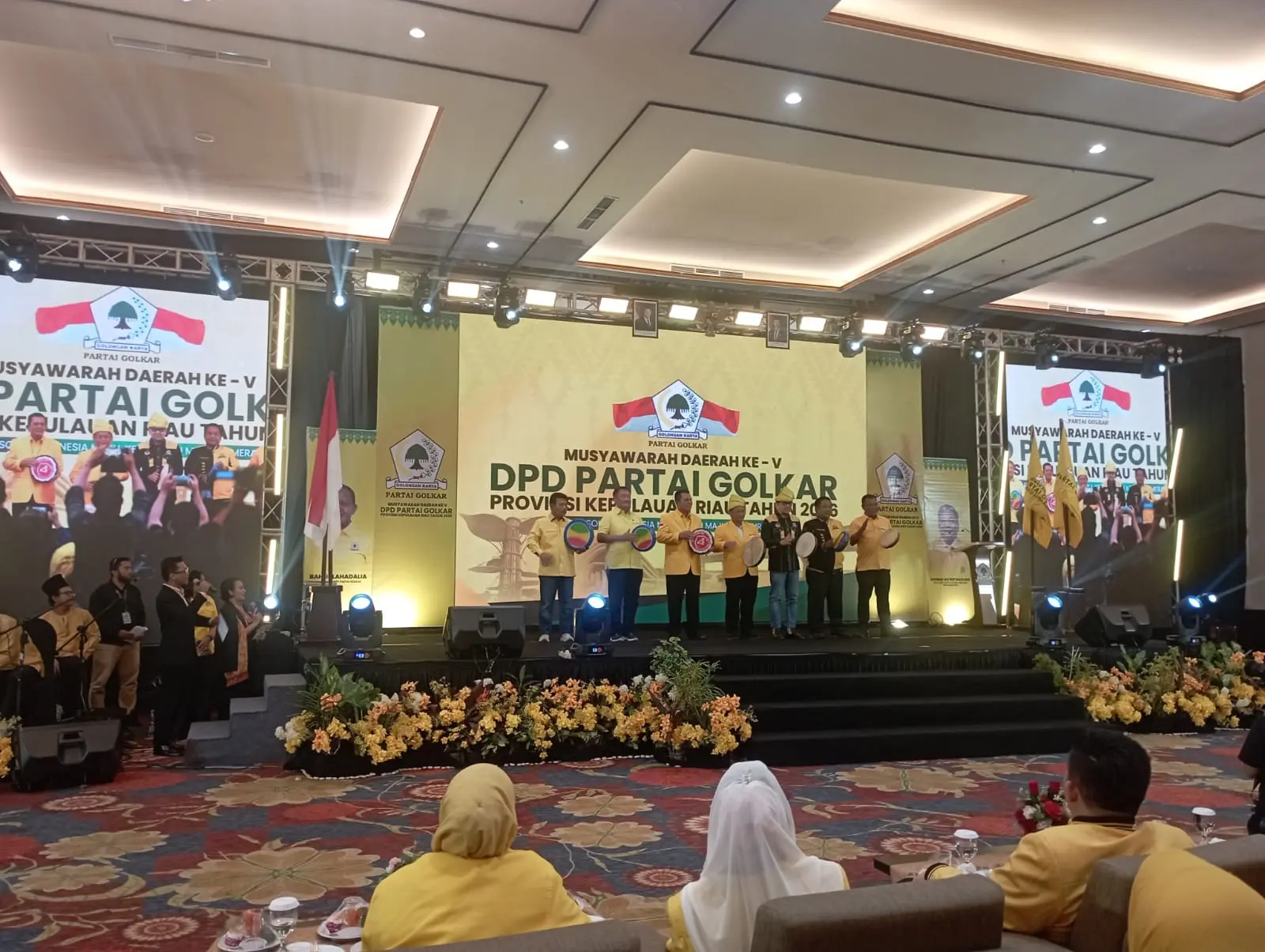 Musda V Golkar Kepri Resmi Dibuka, Calon Ketua Mengerucut ke Satu Nama