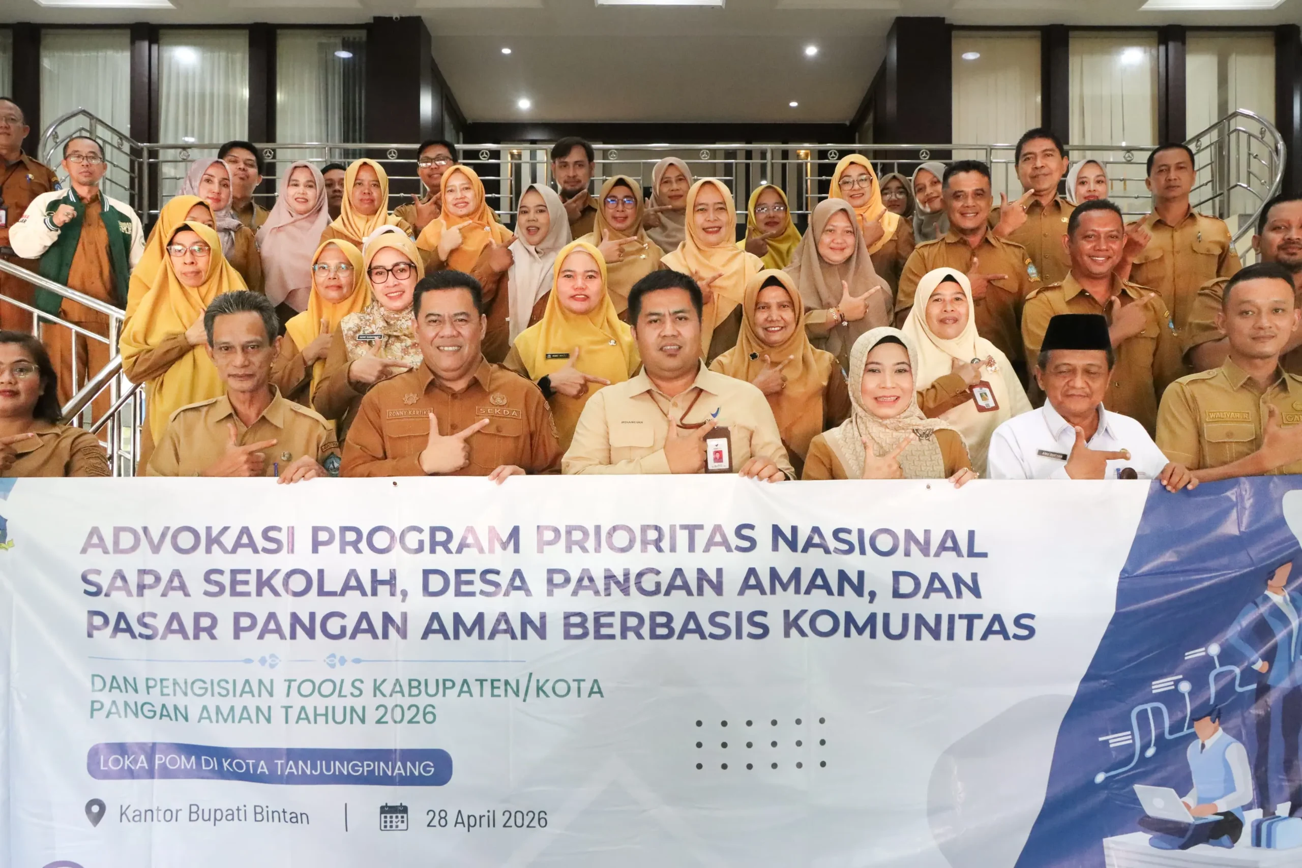 SAPA Sekolah 2026 Resmi Dibuka di Bintan, Kolaborasi Keamanan Pangan