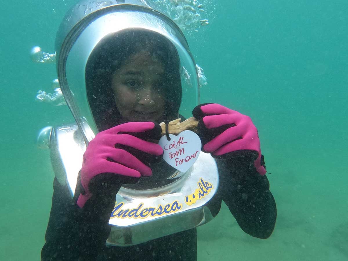 Nirwana Gardens Ajak Tamu Ikut Tanam Terumbu Karang di Laut Bintan