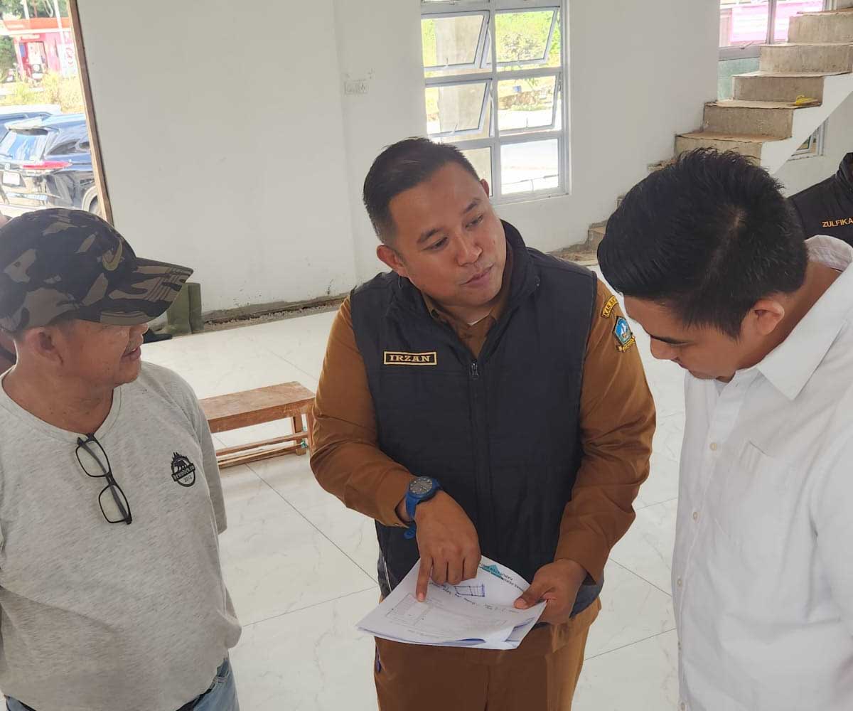 Kubah Enamel Setinggi 6 Meter Bakal Percantik Masjid Nurul Hasanah Bintan