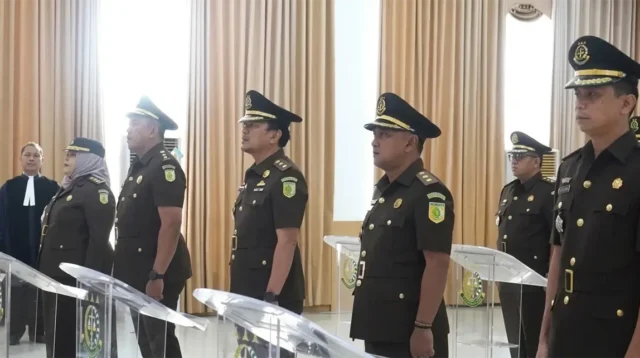 Delapan Pejabat Baru Dilantik di Kejati Kepri, Ini Daftar Namanya