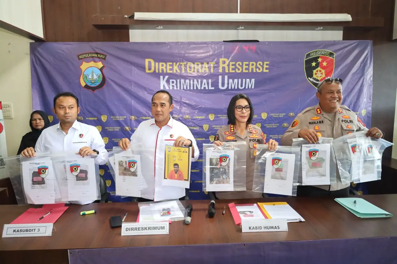 Kasus Pembunuhan Perempuan di Lingga Terungkap, Pelaku Ternyata Residivis