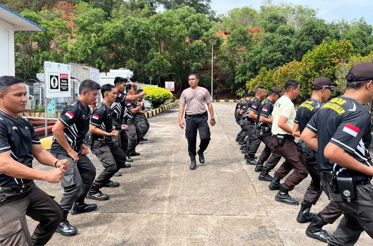 Tingkatkan Kesiapsiagaan, PLN Indonesia Power Karimun Gelar Pelatihan Satpam
