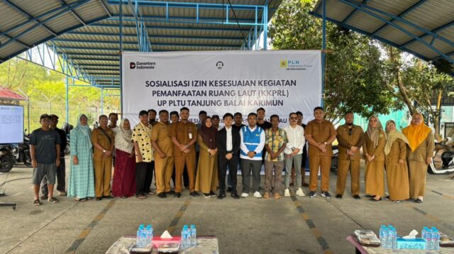 PLN Indonesia Power Sosialisasikan KKPRL di Karimun, Bahas Operasional PLTU dan Aktivitas Nelayan