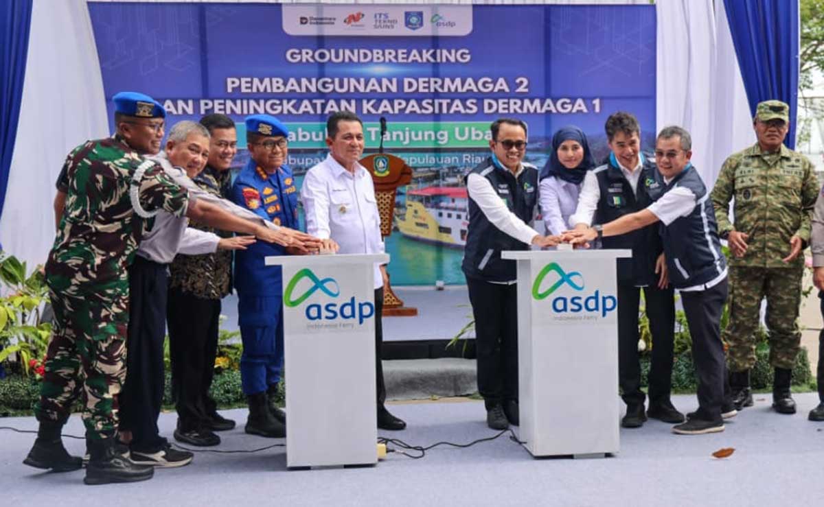 ASDP Bangun Dermaga Baru di Tanjunguban, Kapasitas Pelabuhan Penyeberangan Makin Besar