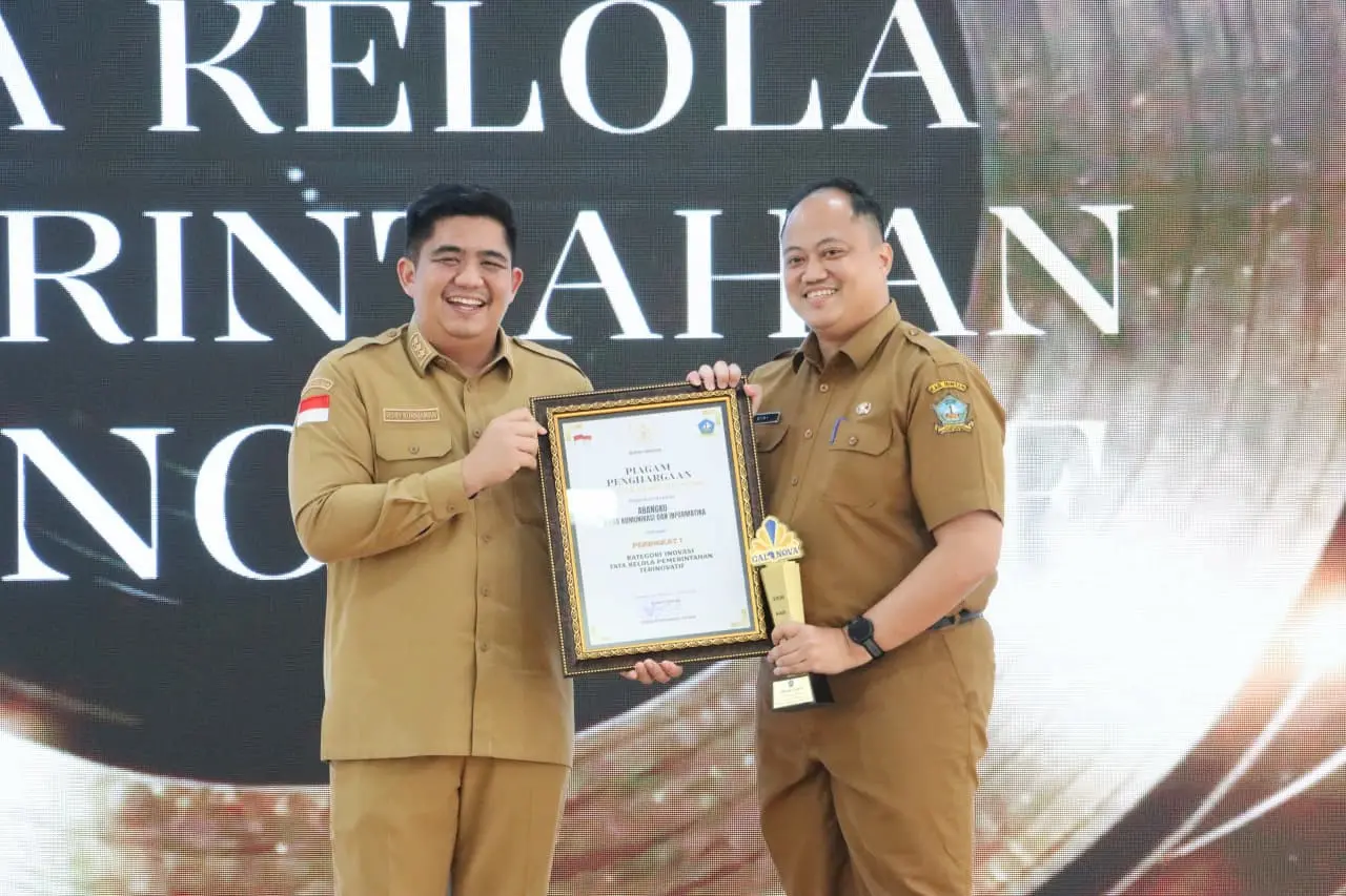 Diskominfo Bintan Raih Juara I Galanova Award 2026, Jadi OPD Paling Inovatif di Bintan