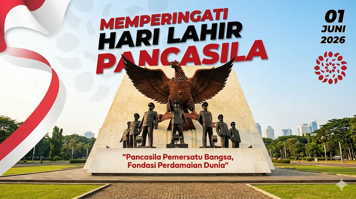 Hari Lahir Pancasila 2026 Usung Tema Perdamaian Dunia, Ini Pesan yang Dibawa BPIP