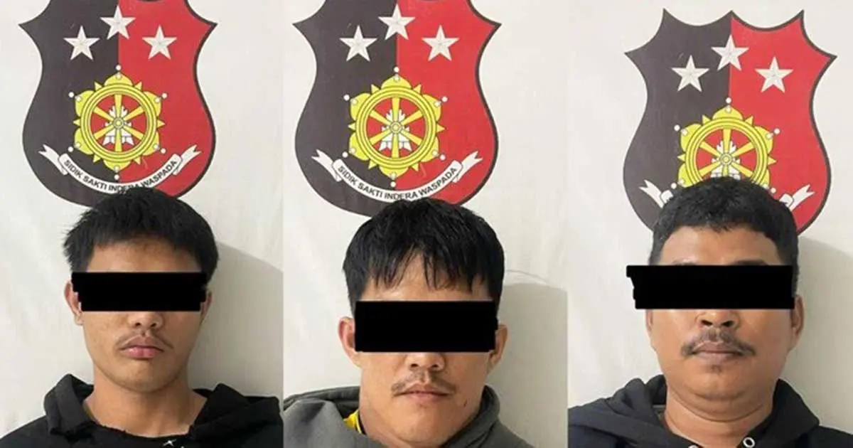 Rampas HP Rp9 Juta Milik Mahasiswi, Tiga Pelaku Jambret Ditangkap di Bengkong