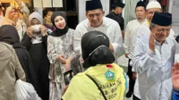Haru dan Bahagia, Bupati Roby Sambut Kepulangan Jemaah Haji Bintan di Asrama Haji Batam