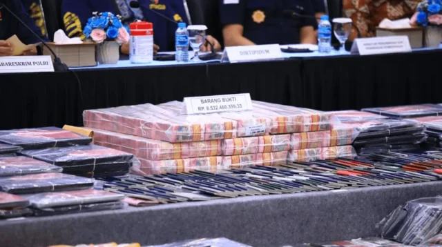 Bareskrim Bongkar Jaringan Judi Online Internasional, 291 Tersangka dan Rp8,7 Miliar Diamankan