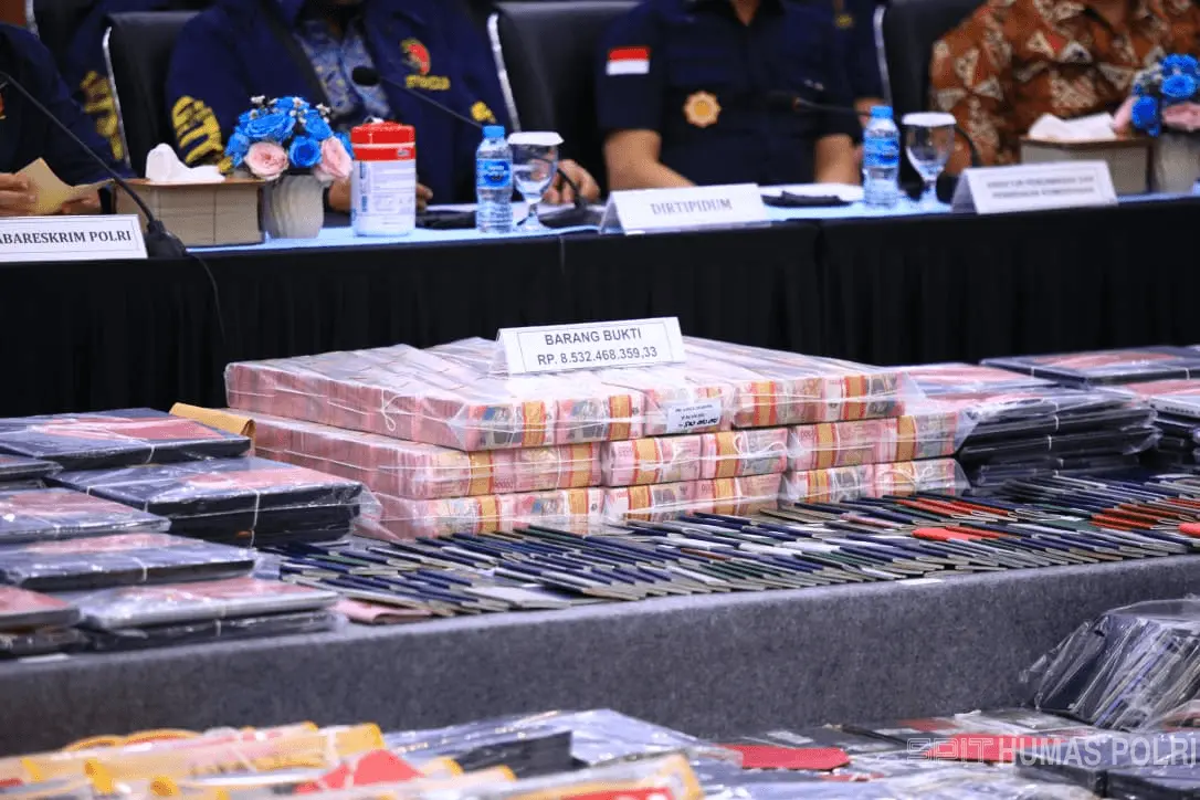 Bareskrim Bongkar Jaringan Judi Online Internasional, 291 Tersangka dan Rp8,7 Miliar Diamankan