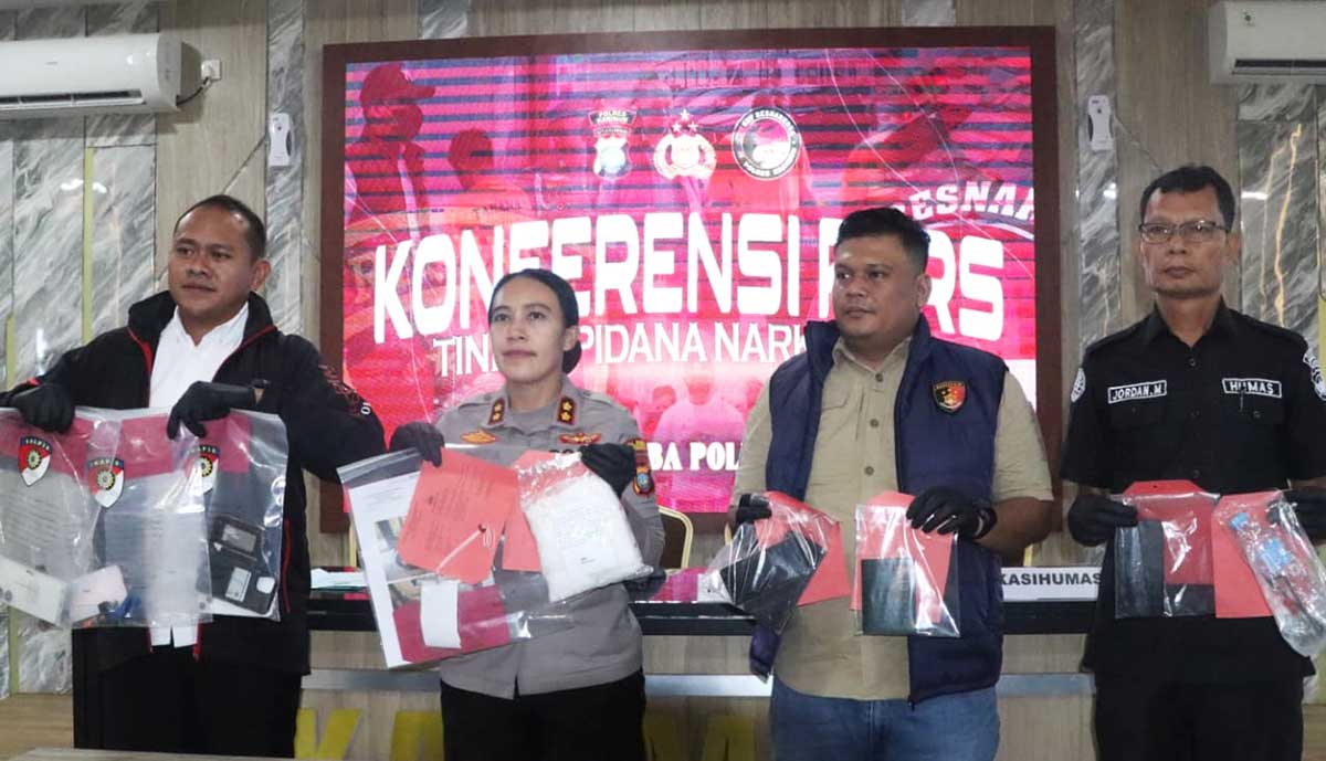 Polres Karimun Ungkap 4 Kasus Kejahatan, Sabu 775 Gram hingga Curanmor Berhasil Diungkap