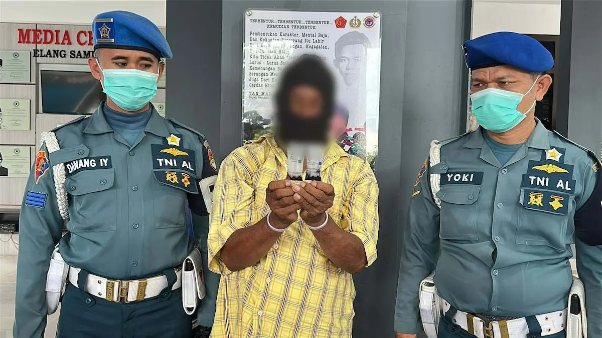 Lanal Tanjung Balai Karimun Gagalkan Penyelundupan Narkoba dari Malaysia, Temukan 1 Kg Sabu dan Ratusan Ekstasi