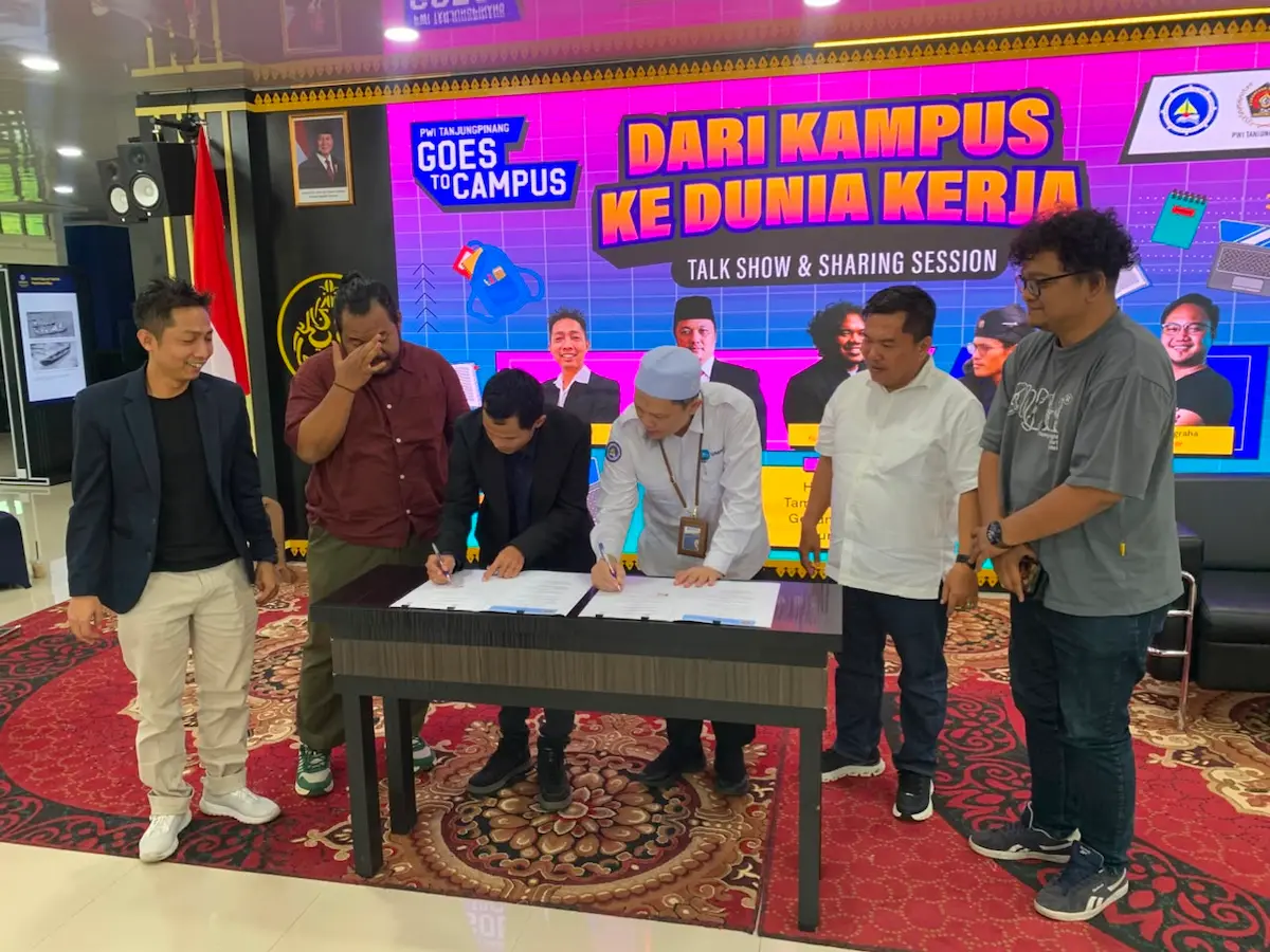 PWI Tanjungpinang Gelar Goes to Campus di UMRAH, Mahasiswa Diajak Siap Hadapi Dunia Kerja
