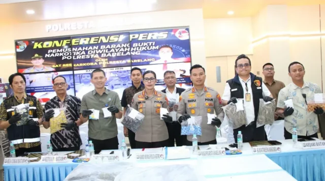Polresta Barelang Gagalkan Pengiriman 1 Kg Sabu ke Kendari, Disamarkan dalam Perlengkapan Bayi