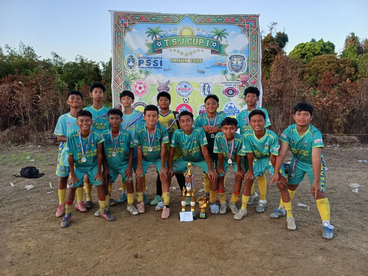 SSB PLN IP UBP Kepri Raih Runner-up TSJ Cup I 2026, Kiper Terpilih Jadi Best Goalkeeper