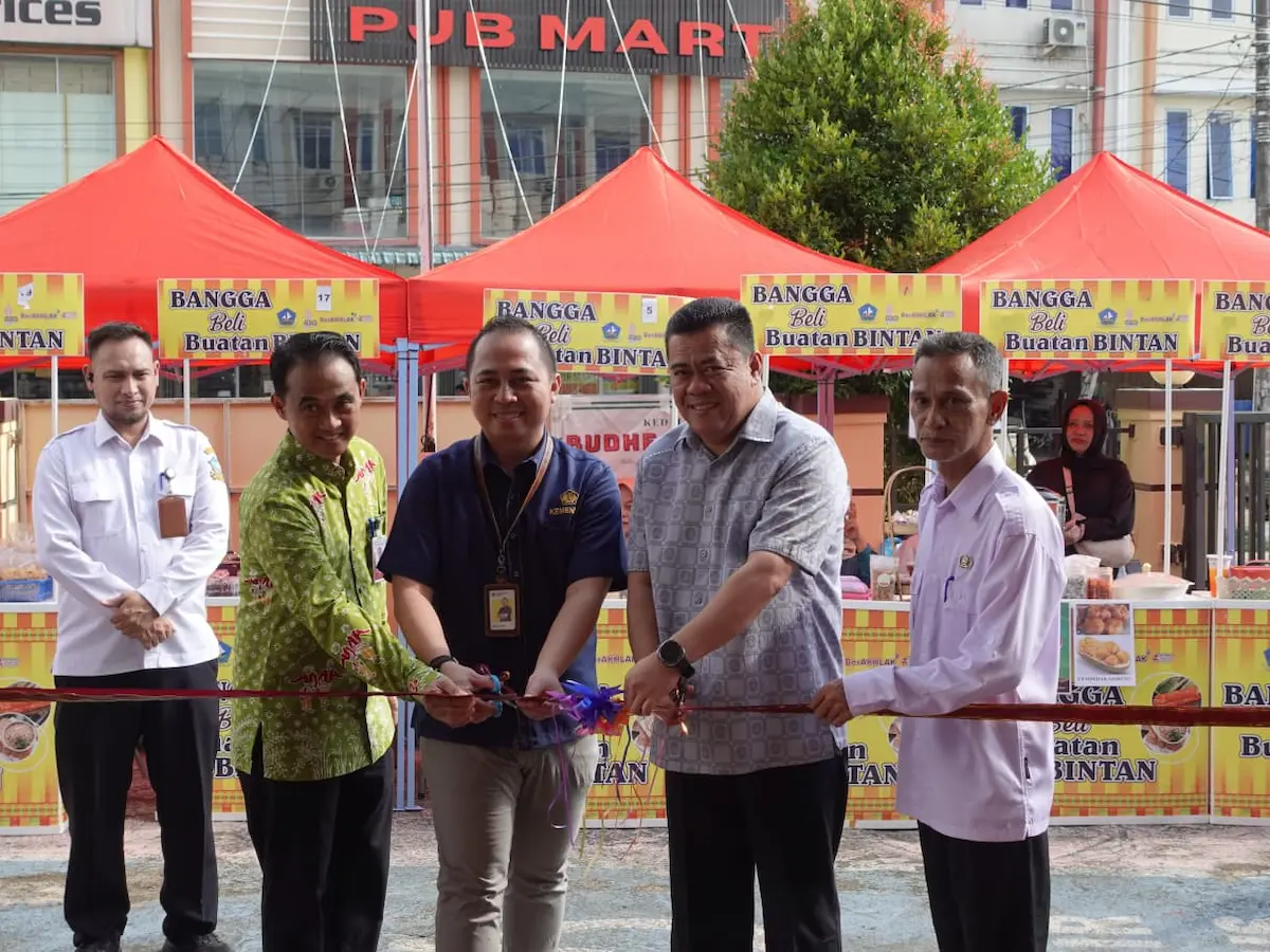 Hari Kewirausahaan Nasional 2026, Puluhan UMKM Ramaikan Bazaar dan Pasar Murah di Bintan