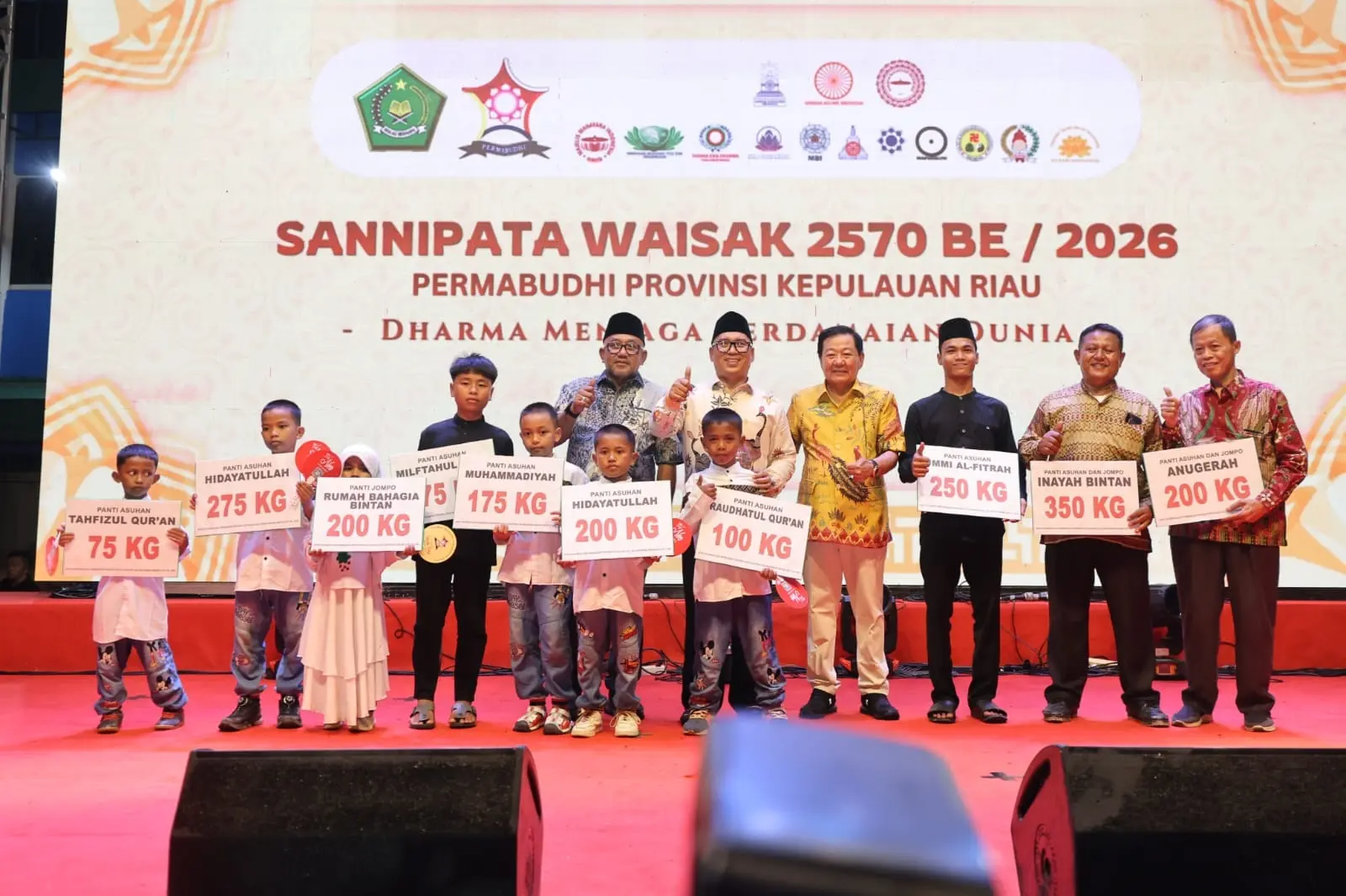 Wagub Kepri Hadiri Sannipata Waisak 2570, Ajak Masyarakat Terus Perkuat Toleransi