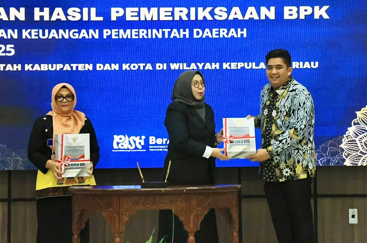 Prestasi Berlanjut, Kabupaten Bintan Sukses Raih WTP ke-15 Berturut-turut