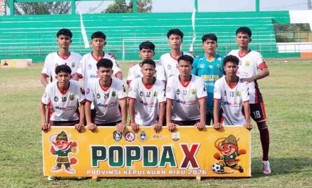 Tanjungpinang Taklukkan Karimun 3-1 di POPDA X Kepri 2026, Modal Positif Menuju Laga Berikutnya