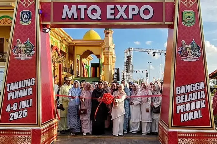 Bazar MTQ XII Kepri 2026 Resmi Dibuka, Puluhan UMKM Tampilkan Produk Unggulan Daerah