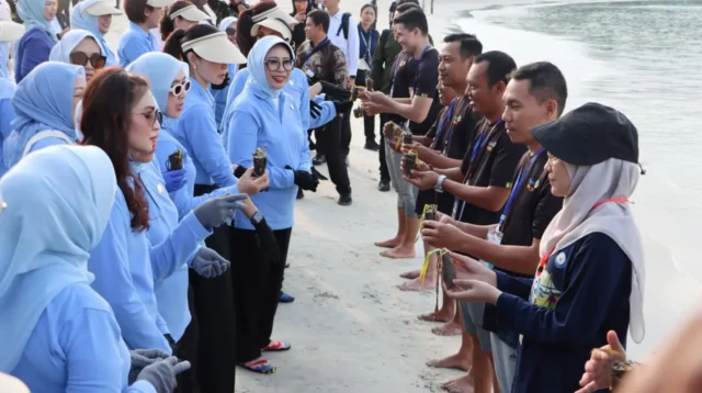 Selvi Gibran Rayakan Hari Anak Nasional di Bintan, Ajak Anak-anak Jaga Laut Lewat Aksi Konservasi
