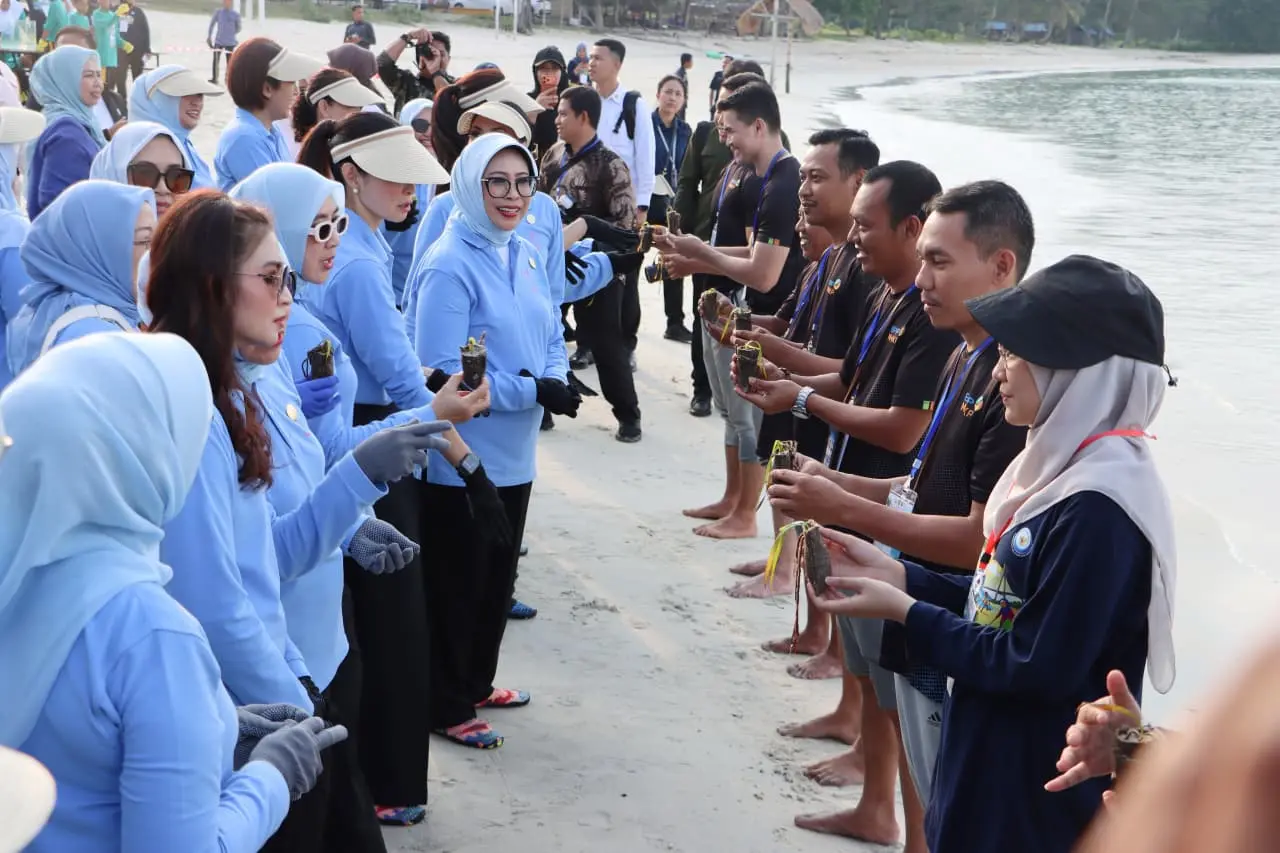 Selvi Gibran Rayakan Hari Anak Nasional di Bintan, Ajak Anak-anak Jaga Laut Lewat Aksi Konservasi