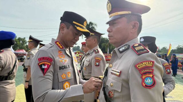 Kapolresta Tanjungpinang Pimpin Sertijab PJU dan Kapolsek, Ini Daftar Pejabat yang Berganti