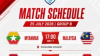 Piala AFF 2026 Hari Ini, Myanmar vs Malaysia, Laos Hadapi Thailand