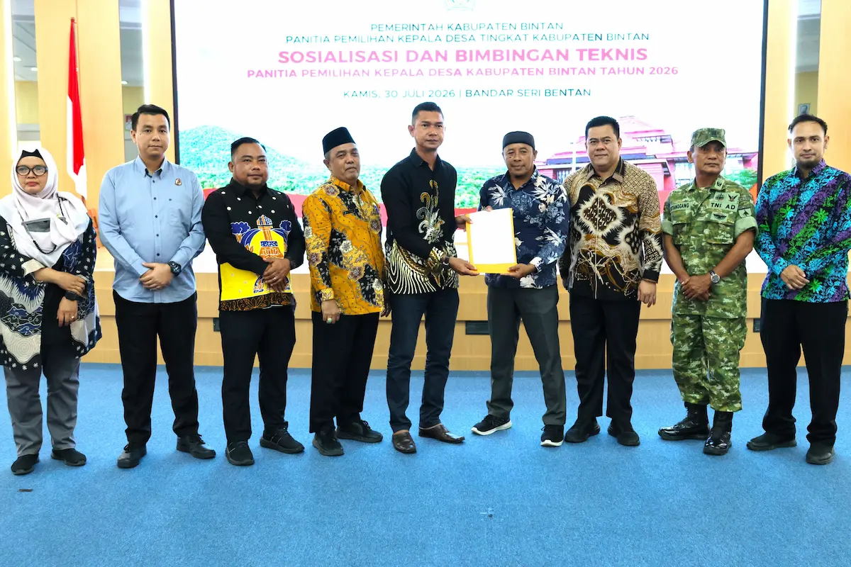 Pilkades Serentak Bintan 2026 Digelar di 14 Desa, Pemungutan Suara Dijadwalkan 11 November