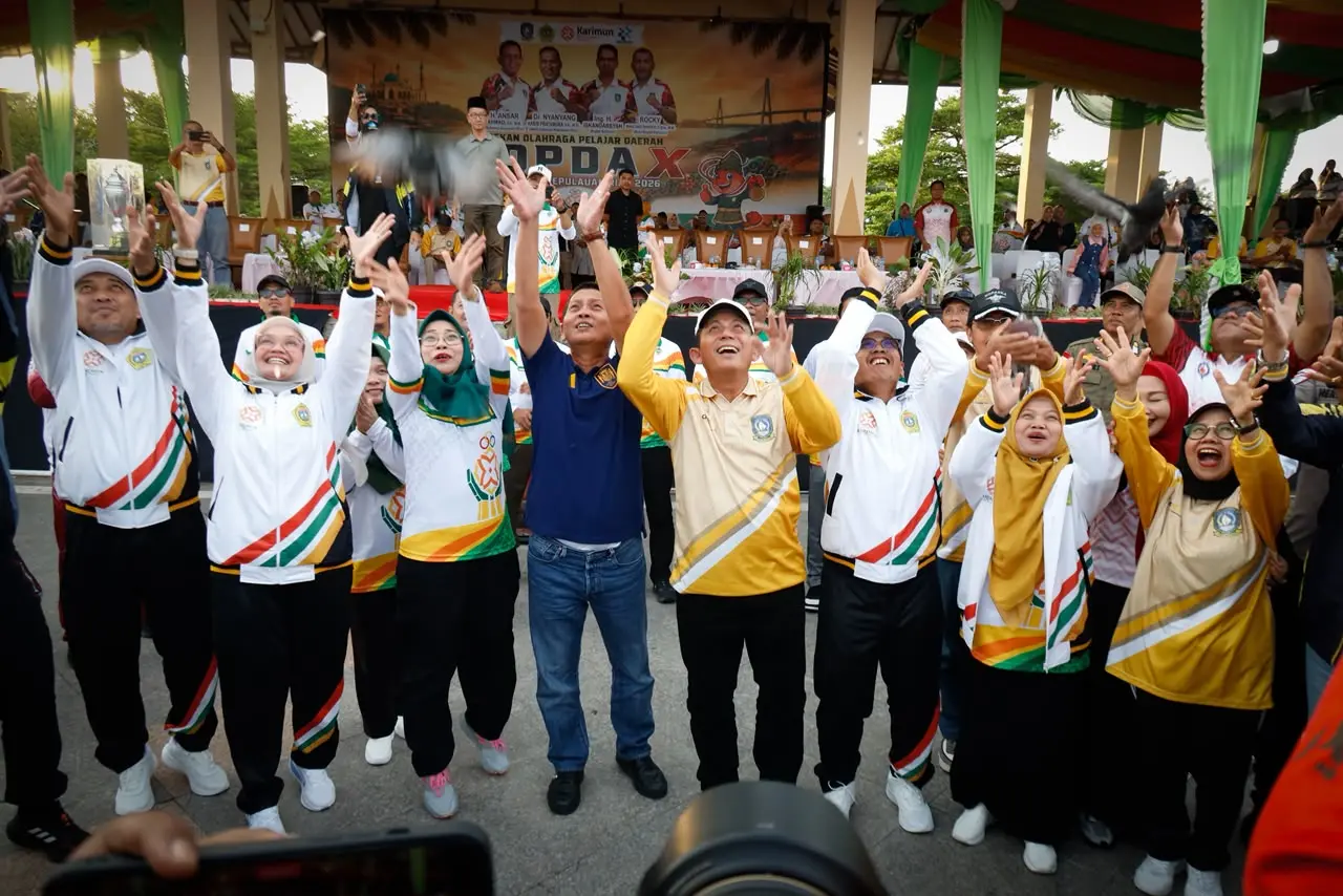 Pembukaan Berlangsung Meriah, POPDA X Kepri 2026 di Karimun Resmi Digelar
