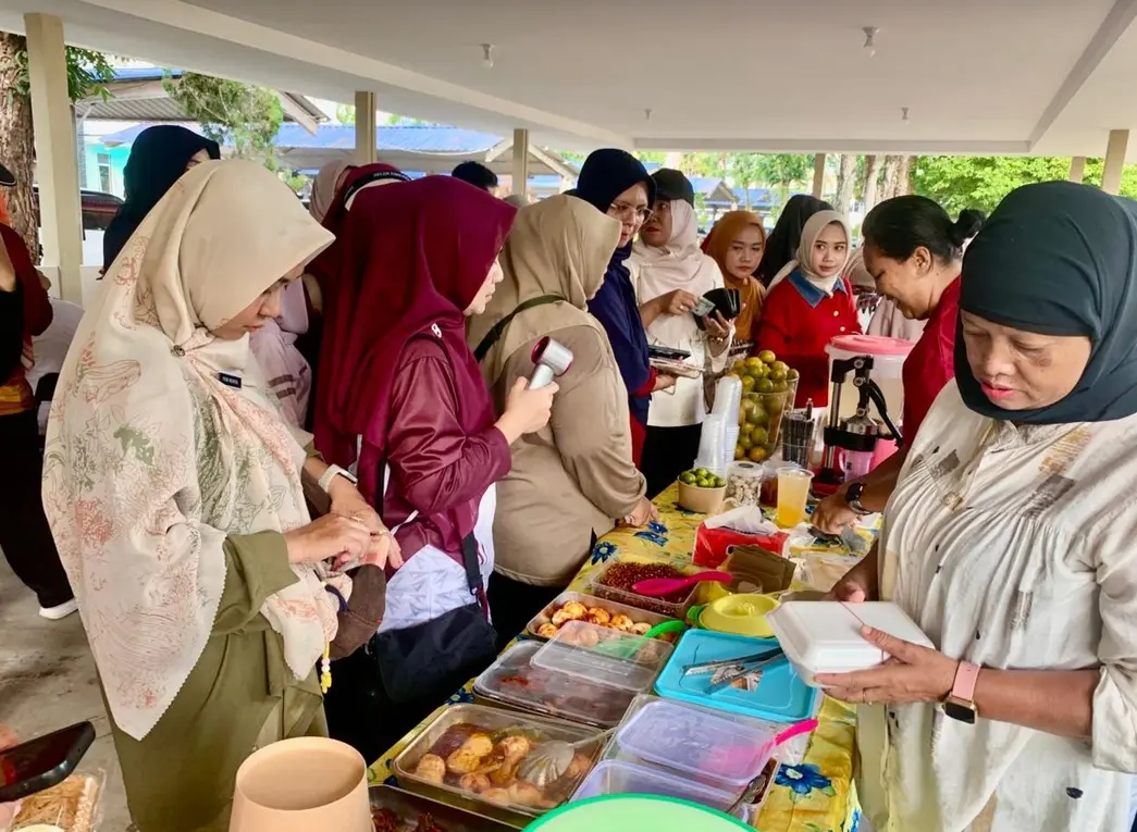 Harga Telur dan Cabai Lebih Murah, Gerai Pangan Tanjungpinang Ramai Diserbu ASN