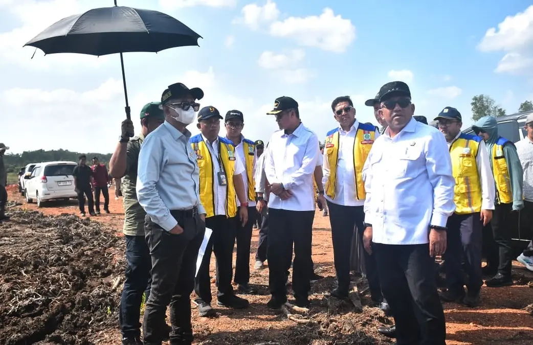 Menteri PU Tinjau Infrastruktur Strategis di Tanjungpinang, Ada Pelantar Kuning hingga Sekolah Rakyat