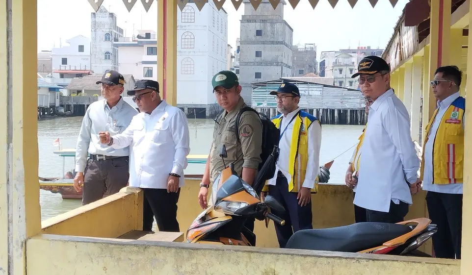 Pelantar Kuning dan Jembatan Senggarang Jadi Perhatian Menteri PU Saat Kunjungi Tanjungpinang