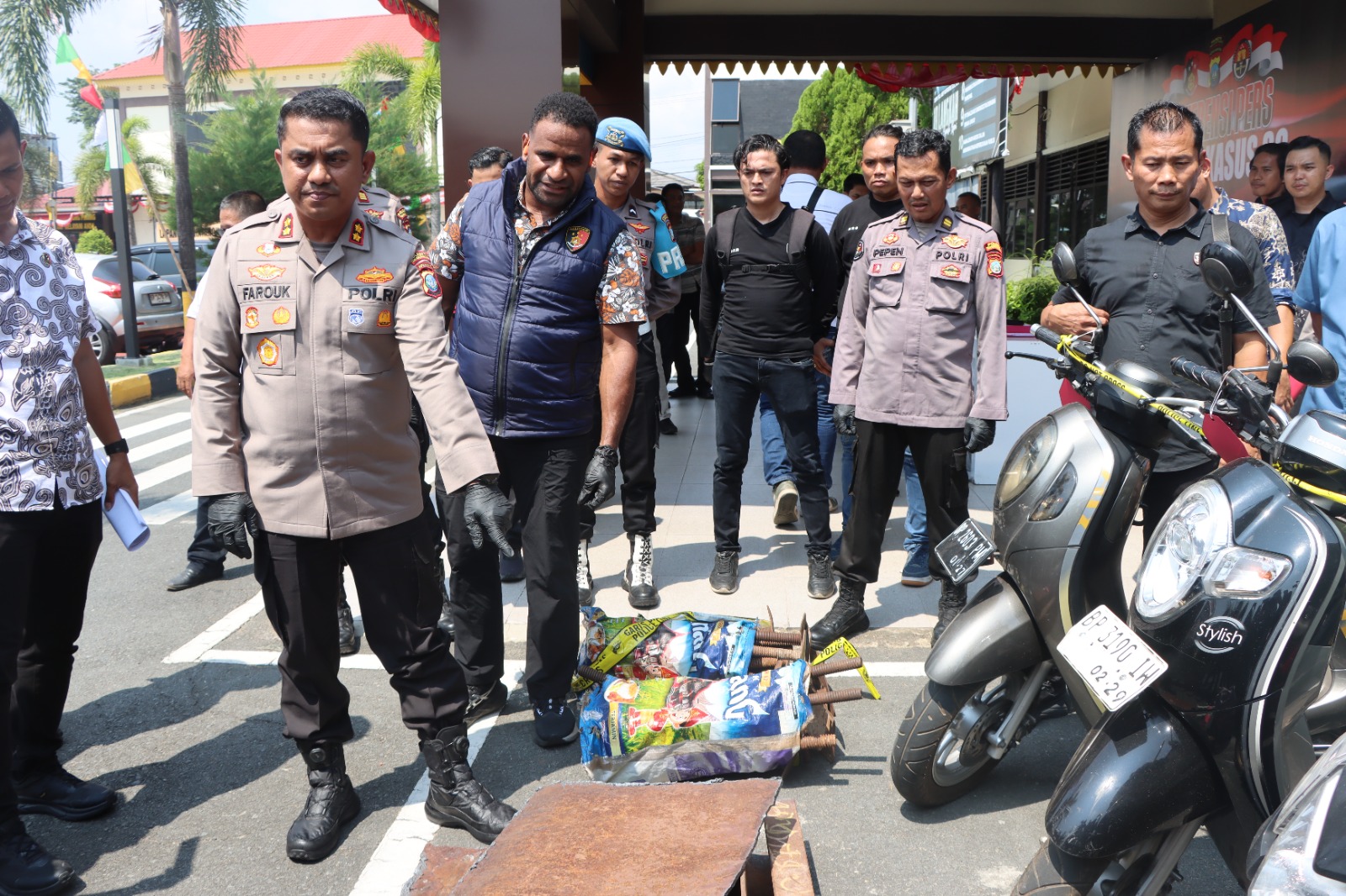 Pencurian Kabel hingga Besi Terjadi di Tanjungpinang, Polisi Amankan 9 Terduga Pelaku