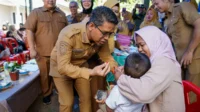 stunting-karimun Karimun Targetkan Nol Persen Stunting, Gandeng PT Saipem dan Kader Posyandu