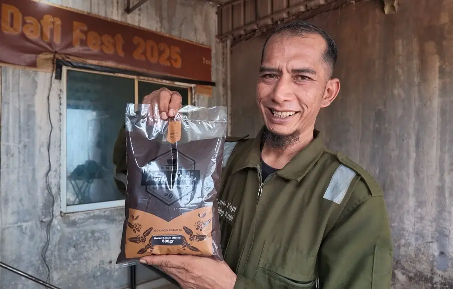 Abu Dafi Siapkan 200 Cup Kopi untuk Fesmed Selat Malaka 2026 di Tanjungpinang