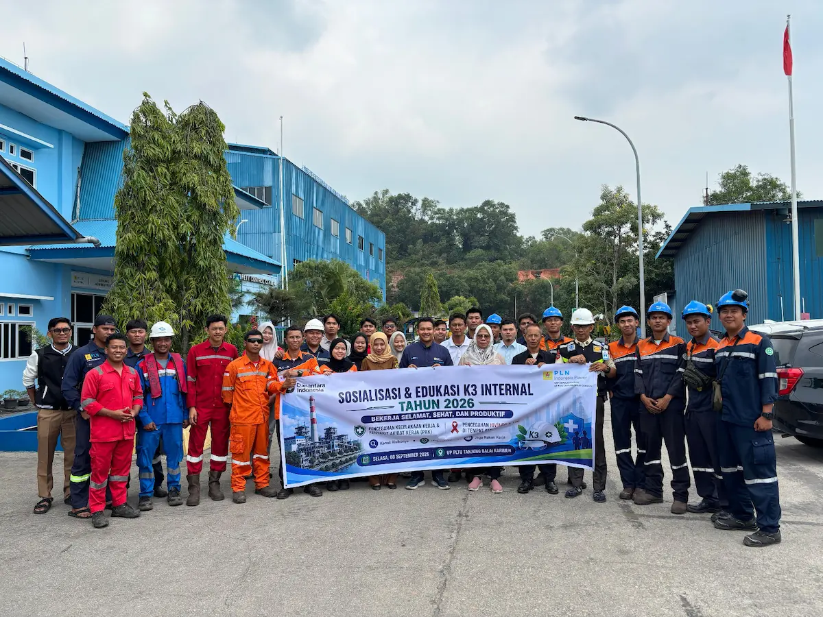 PLN Indonesia Power Karimun Edukasi Karyawan soal K3, dari HIV hingga Kecelakaan Kerja