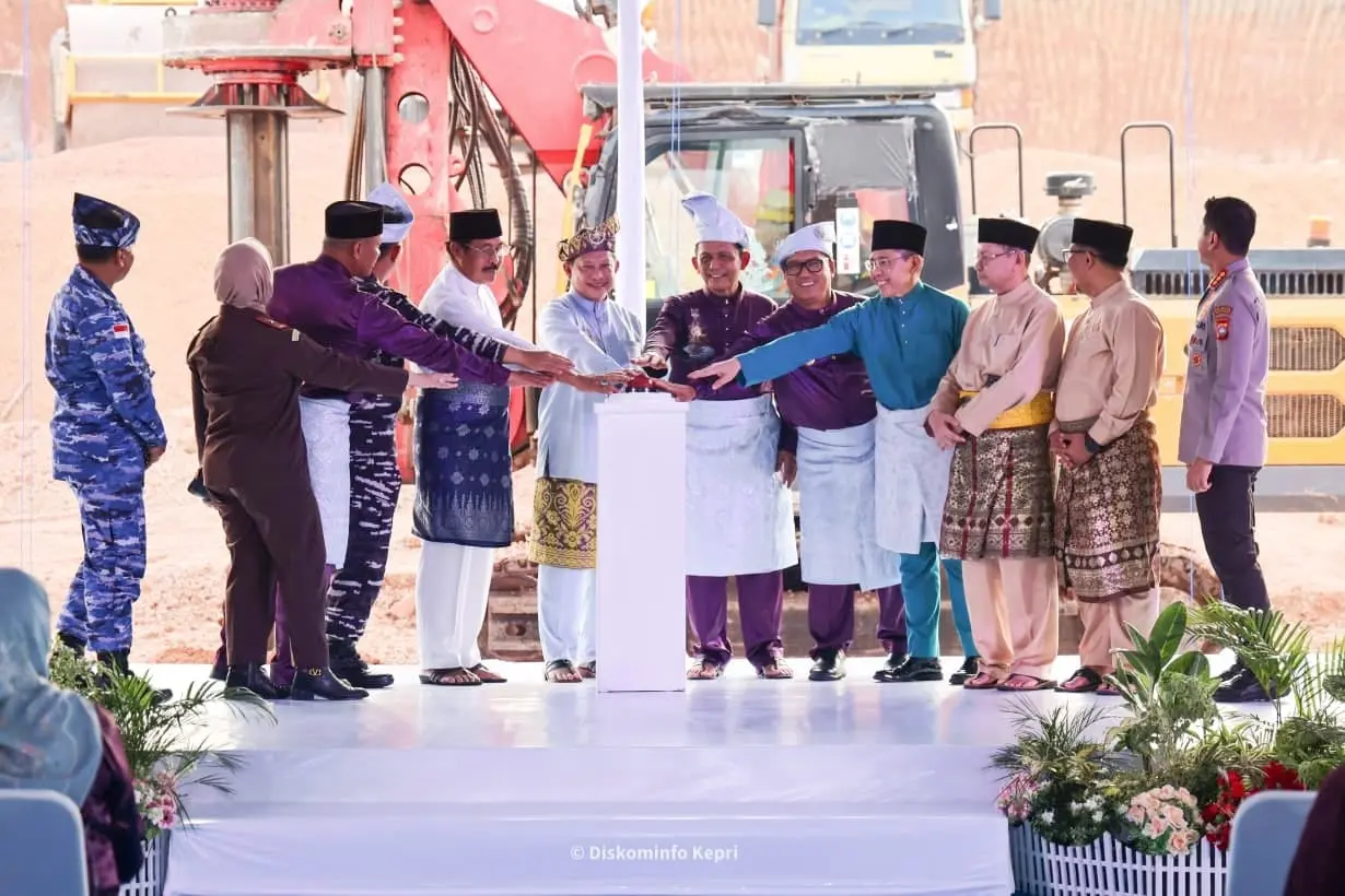 Tugu Bahasa di Pulau Penyengat Mulai Dibangun, Ditargetkan Jadi Wisata Sejarah dan Budaya
