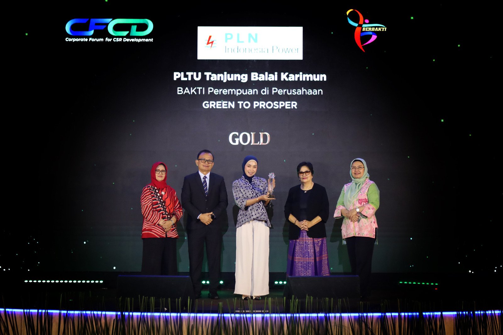 Perkuat Pemberdayaan Perempuan Berkelanjutan, PLN IP UBP Kepri Sabet Penghargaan Gold Berbakti 2026