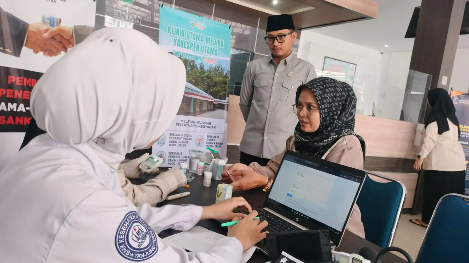BP Kawasan Bintan Gelar Cek Kesehatan Gratis, Puluhan Warga Ikut Memeriksakan Diri