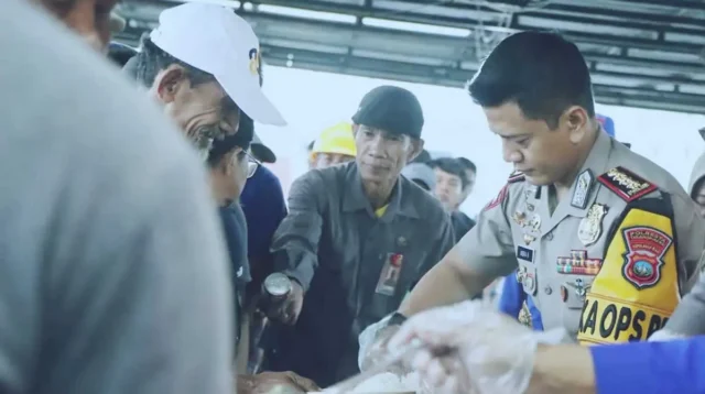 Kapolresta Tanjungpinang Sambangi Pelantar II, Ajak Warga Jaga Keamanan dan Hindari Narkoba